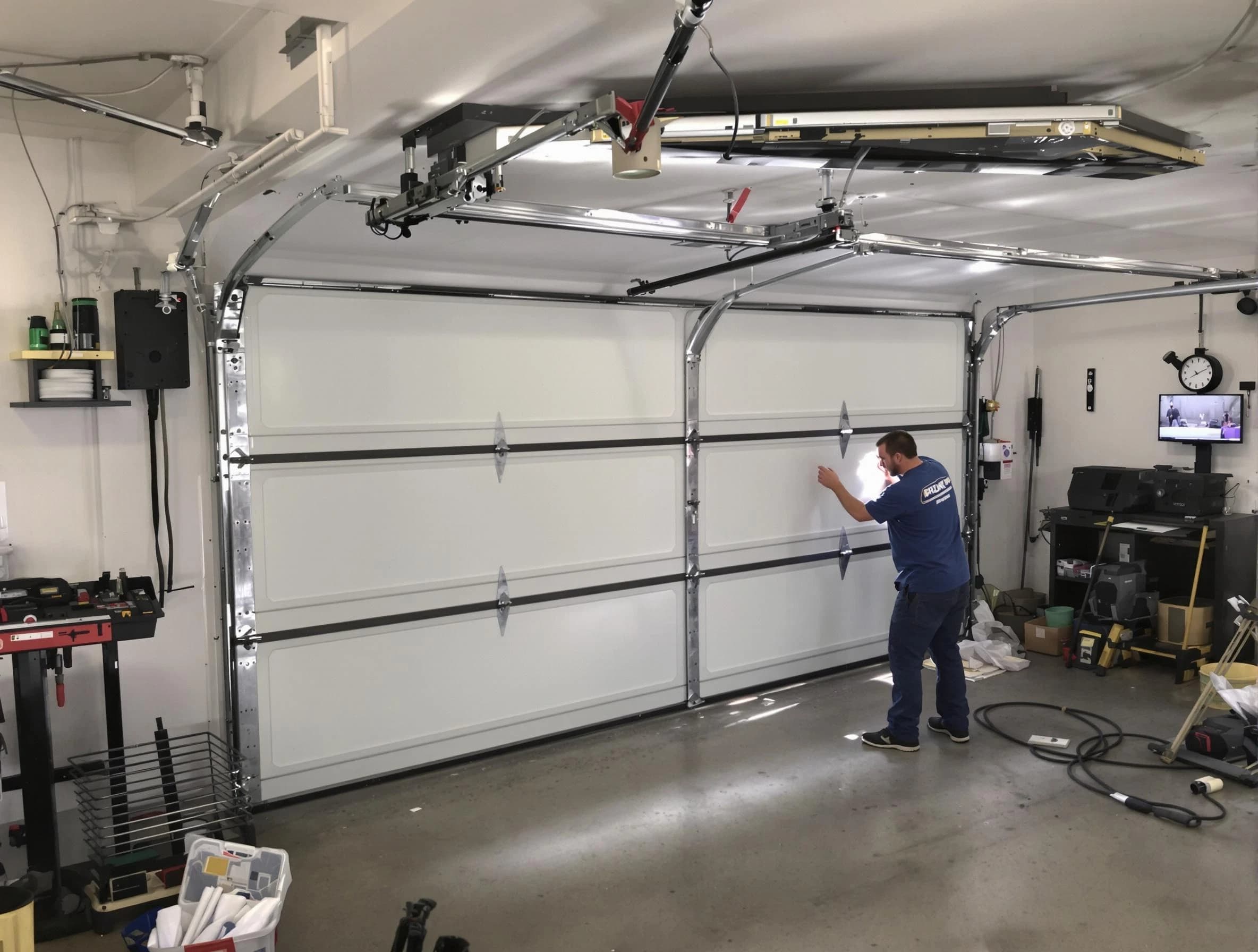 Professional garage door repair service by Clarksville Garage Door Repair in Clarksville