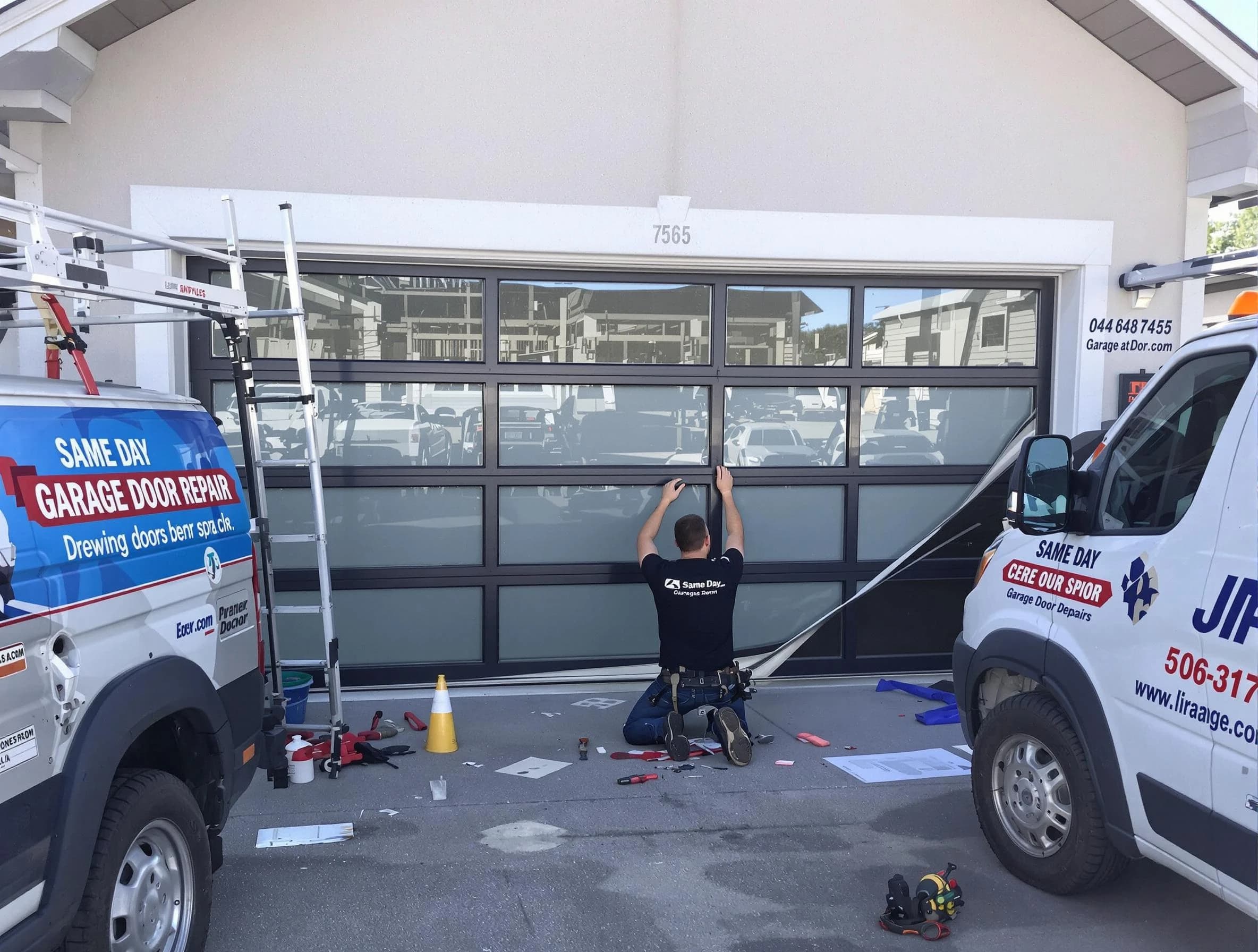 Clarksville Garage Door Repair providing same-day garage door repair in Clarksville