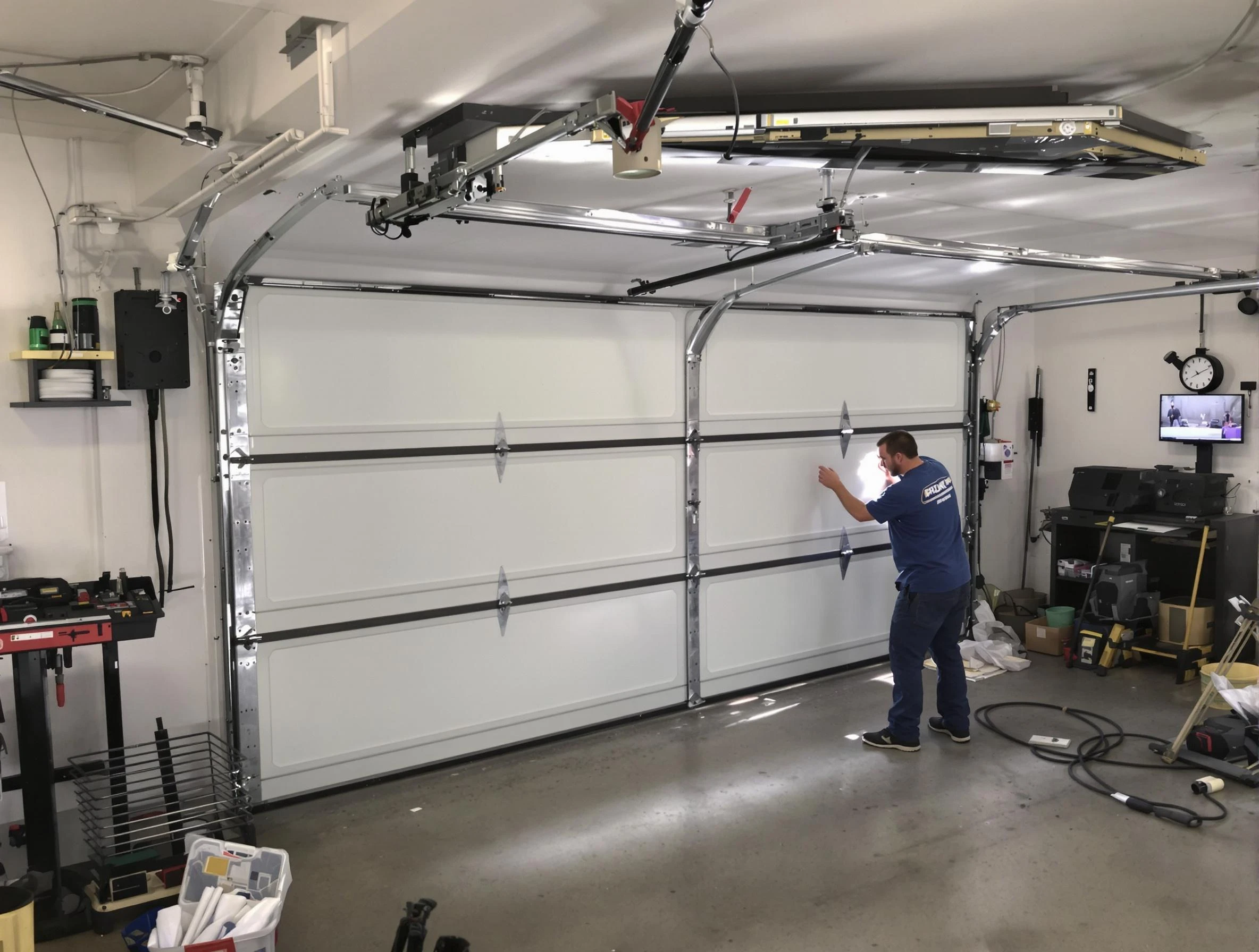 Professional garage door repair service by Clarksville Garage Door Repair in Clarksville