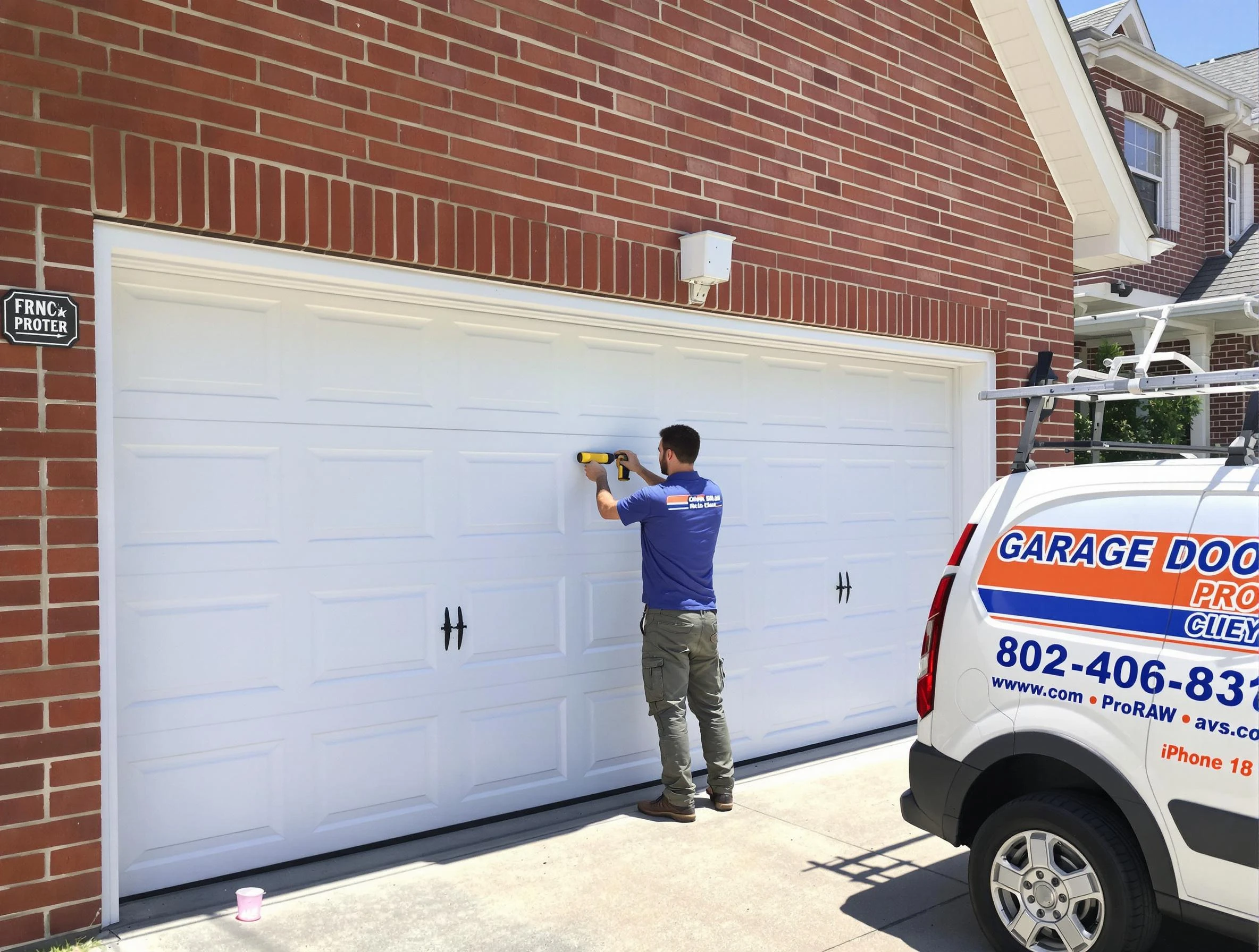 Local garage door repair service by Clarksville Garage Door Repair in Clarksville